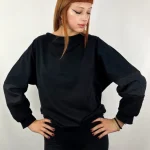 Sudadera Uwe Black de La Gata Maula