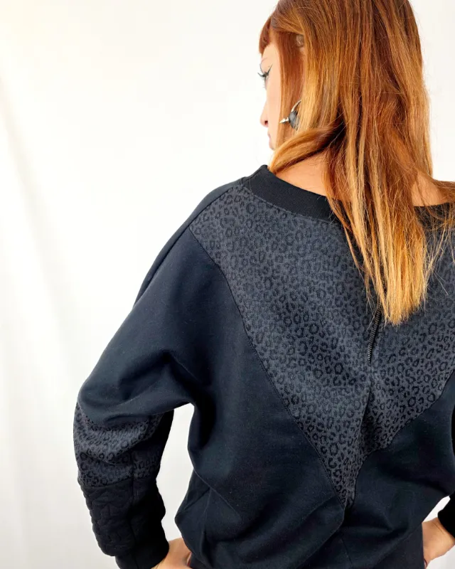 Sudadera Uwe Black de La Gata Maula, foto 2