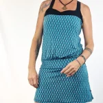Vestido Guru Etnik Turquesa de La Gata Maula