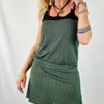 Vestido Guru Geo Verd de La Gata Maula