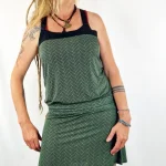 Vestido Guru Geo Verd de La Gata Maula, foto 2