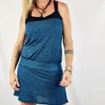 Vestido Guru Leop Petrol de La Gata Maula, foto 2