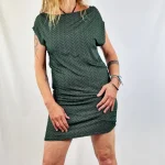 Vestido Mao Geo Verd de La Gata Maula