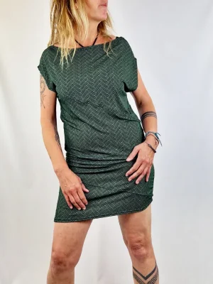 Vestido Mao Geo Verd de La Gata Maula