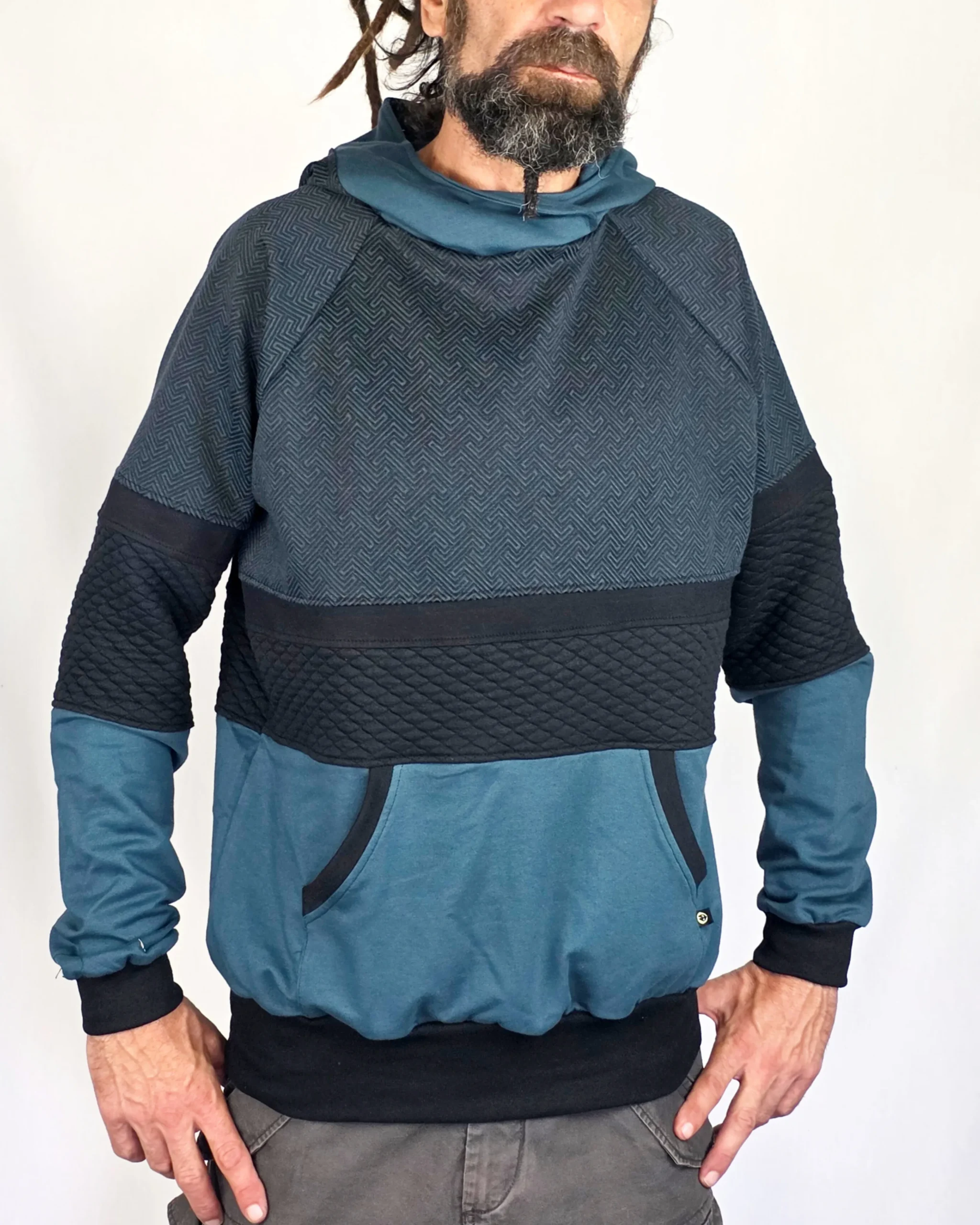 Sudadera Unix Geo Petrol 02